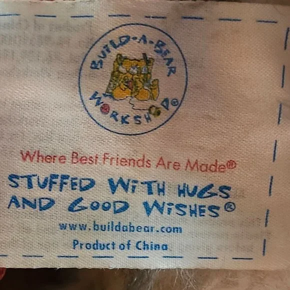 Build A Bear Workshop Penguin Happy Feet Heart Glows Bow Tie 18" (pre-loved) - Picture 8 of 9